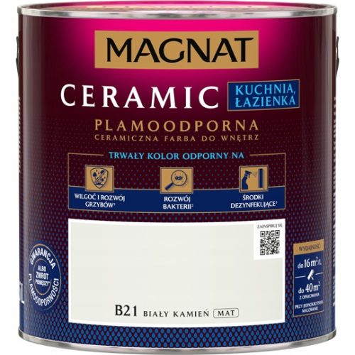 Keramik-Wandfarbe Magnat 2,5 l B21 matt