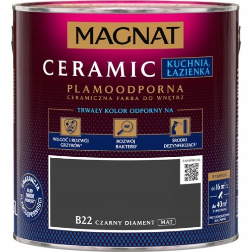 Magnat Keramik-Wandfarbe 2,5 l B22 matt