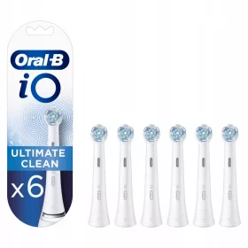    Oral-B iO Ultimate Clean Elektrische Zahnbürstenköpfe 6 Stück