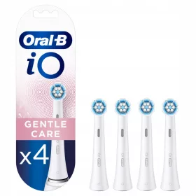    Oral-B iO Gentle Care Black Elektrische Zahnbürstenköpfe, 4 Stück
