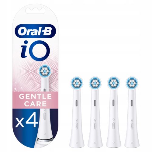  Oral-B iO Gentle Care Black Elektrische Zahnbürstenköpfe, 4 Stück