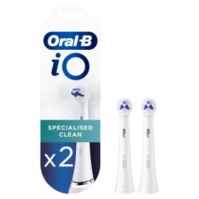   Oral-B iO Specialized Clean Elektrische Zahnbürstenköpfe, 2 Stück