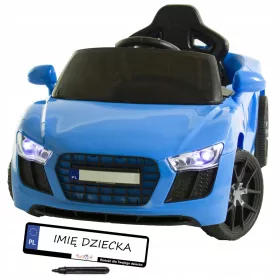    Umwandelbares Batterieauto für Kinder + Fernbedienung + LED