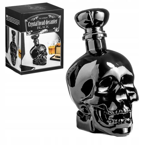 Coole, lustige Gadgets KRISTALLKARAFFE SCHÄDEL WHISKY Geschenk für Männer