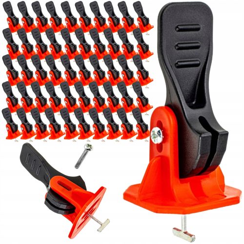 RASTOOL Fliesen-Nivellierklemmen/-Clips 50 Stk.