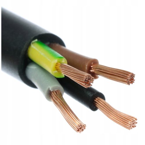 Rundes Elektrokabel, flexibel (Kabel) OMY Digma 4 x 2,5