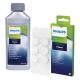  Flüssiger Entkalker für Philips Saeco Decalcifier 0,25 l Espressomaschinen + Entfettungstabletten für die Philips Brühgruppe 6 Stk.