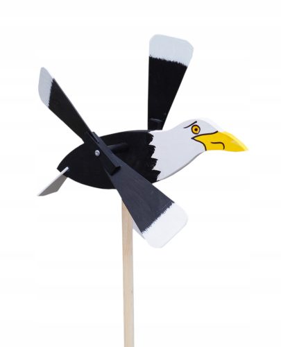  WINDMÜHLE Gartenschreck aus Holz EAGLE HAWK