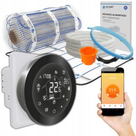  Heizmatten-Set mit Thermostat – 5 m²