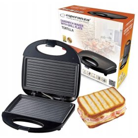    Barbecue, Panini, traditioneller Elektrogrill Esperanza EKT009 schwarz 1000 W