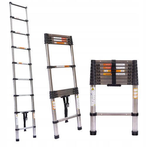 DayPlus Leiter 2,6 m Stahl 9 bis 150 kg