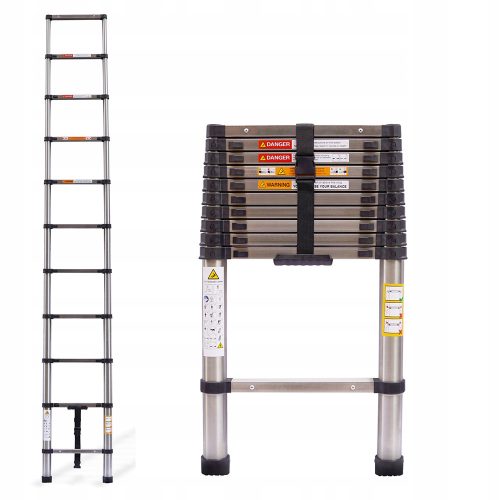 DayPlus Leiter 3,2 m Stahl 11 bis 150 kg