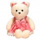  Plüsch, weicher Teddybär im Kleid, 34 cm, Farben