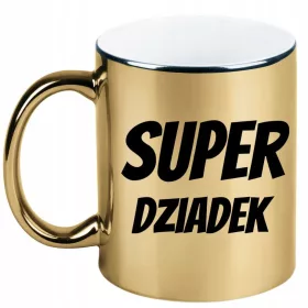  Goldene Tasse als Geschenk für Großvater, Opa