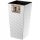  Kadax Blumentopf 38,5 cm x 38,5 x 75 cm Durchmesser 38,5 cm Kunststoff weiß