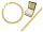  585 GOLD ARMBAND, MODISCH, BREIT, GRAVIERTES GESCHENK
