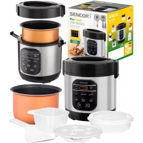  Sencor SRM 0650SS Reiskocher 0,6 l 350 W Silber