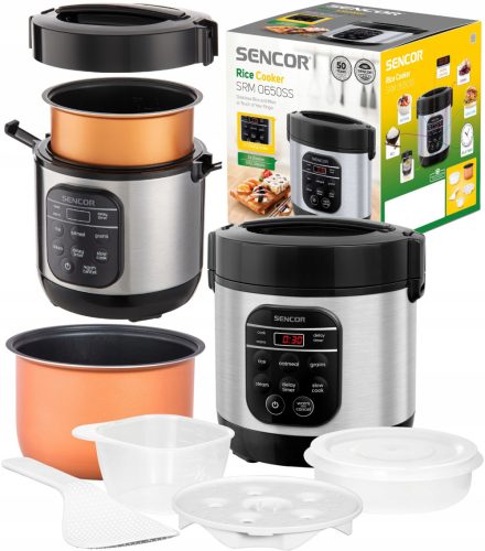  Sencor SRM 0650SS Reiskocher 0,6 l 350 W Silber
