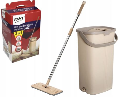Ravi Jazz Eimer und Flachmopp 32 cm