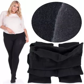    WINTER-Strumpfhose 200 den BAMBUS mit dickem, blickdichtem FLEECE PLUS GRÖSSE Größen 54-60