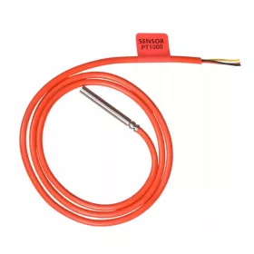 PT1000-Temperatursensor, 1 m Silikonkabel