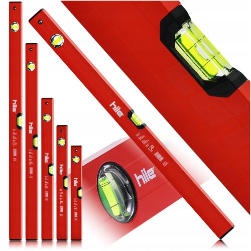 PRO HILE Wasserwaagen-Set 40-120cm 5-tlg