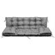  LeoHome Kissen 60 x 150 x 15 grau
