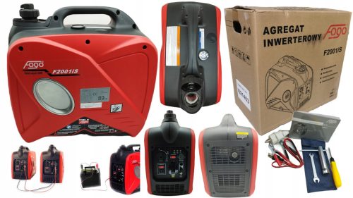 Tragbarer einphasiger Generator Fogo 1800 W Benzin