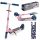  Kidwell WXM Skipo Unicorn faltbarer Roller, blau und pink