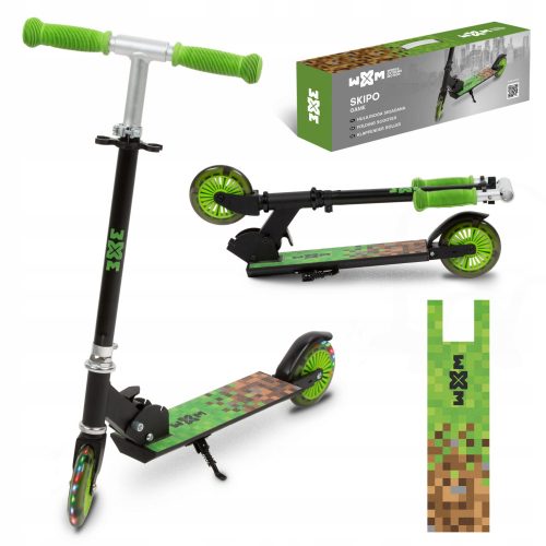  Kidwell WXM Skipo Game faltbarer Roller schwarz und grün