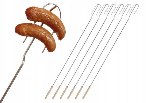 Gabel, Grillstab - WO-5/130 Stöcke, Stöcke, Gabeln, Edelstahlfokus 130