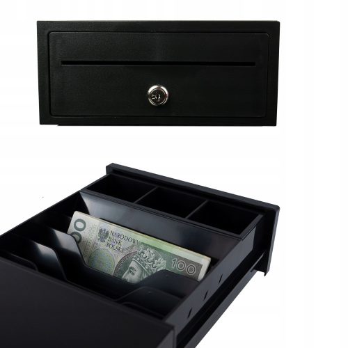 Hdwr HD-KER20 Geldschublade schwarz 30x20,5x9,5 cm