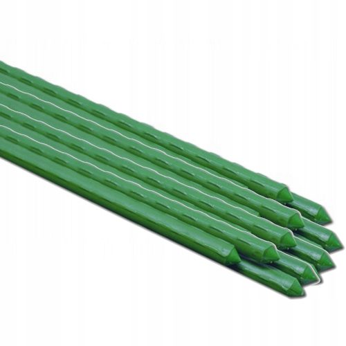 Gartenpfähle für Pflanzen Bradas-Stange, beschichteter Stahl, 150 cm x 11 mm, 10 Stk.