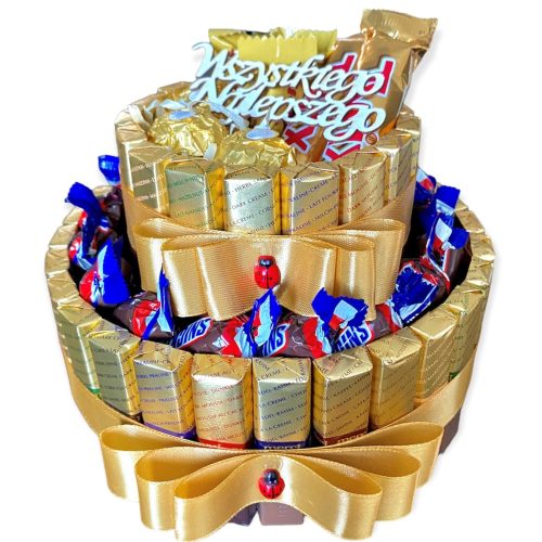 Coole, lustige Gadgets Merci Kuchen-Set, Korb, Geschenkbox zum Geburtstag