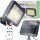  Decorya Straßenlampe 10 W 1000 lm solarbetrieben