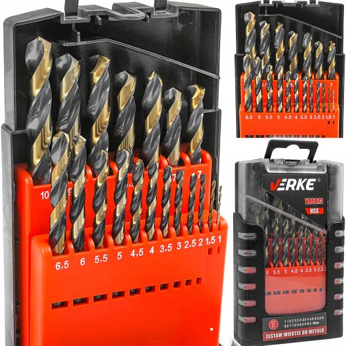 VERKE V05073 Metallbohrer-Set
