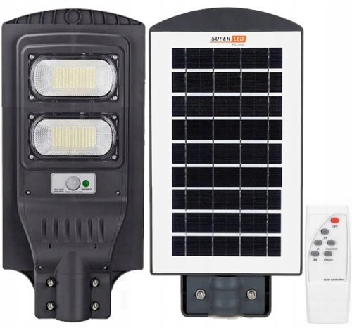  SuperLED-Straßenlampe 40 W 4000 lm, solarbetrieben