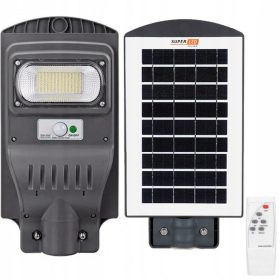  SuperLED-Straßenlampe 20 W 2000 lm, solarbetrieben