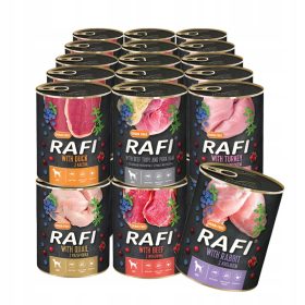  Dolina Noteci Rafi Geschmacksmischung 30 x 800 g für Hunde