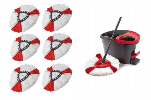 AD-ZUBEHÖR rund6 rotierender Moppeinsatz, 38 cm