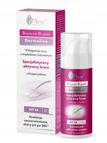 Ava Rosacea Repair Tagescreme mit Hesperidin SPF25, 50ml