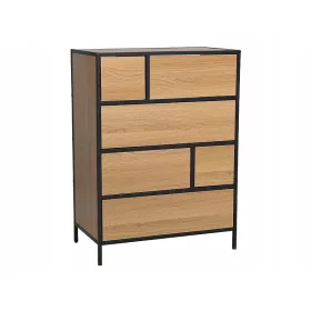  Signal Geo Kommode 70 x 40 x 96cm Natureiche natur