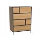  Signal Geo Kommode 70 x 40 x 96cm Natureiche natur