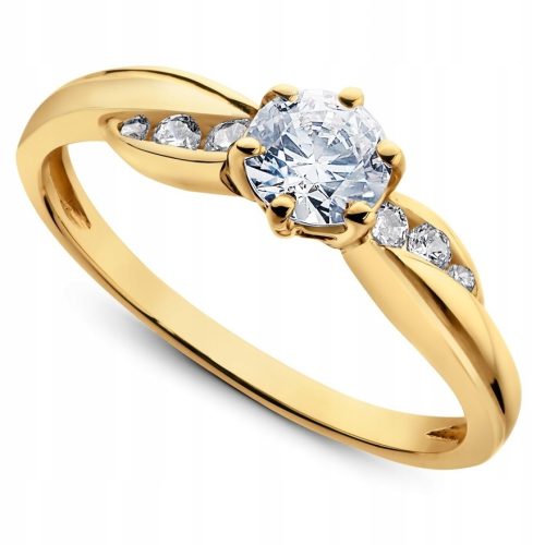  Der EINZIGE goldene Verlobungsring, Gold 585