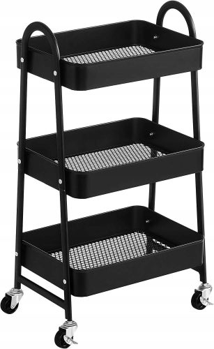 Badezimmerregale Badezimmer-Regalwagen auf Rollen, Regal-Organizer