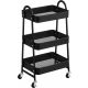 Badezimmerregale Badezimmer-Regalwagen auf Rollen, Regal-Organizer