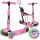  Dreirädriger Roller Ricokids Todi – rosa