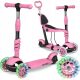  Dreirädriger Roller Ricokids Todi – rosa