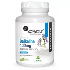   Baikal-Helmkraut Extrakt 400 mg - 100 Vegane Kapseln | ALINESS BAJKALINA