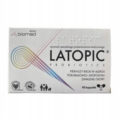 Latopic® - Kapseln für diätetische Behandlung bei Nahrungsmittelallergien und atopischer Dermatitis